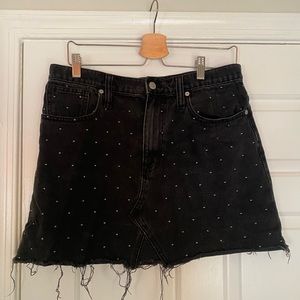 Madewell denim skirt